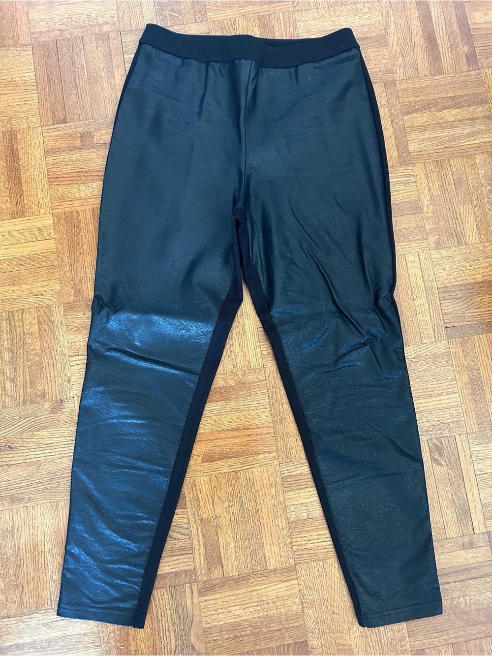 Joan Rivers Black Stretch Leggings